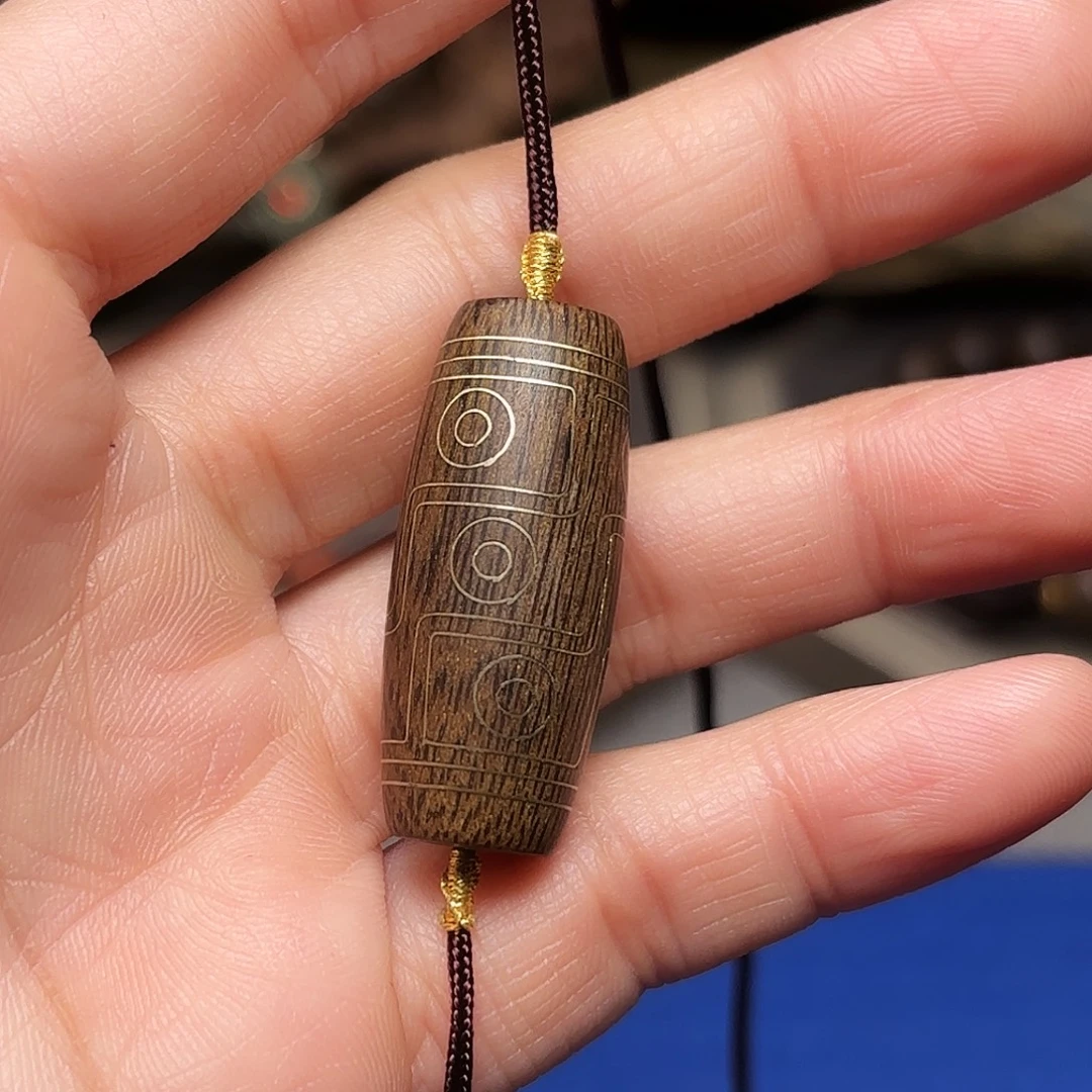 沉香吊坠越南芽庄白棋楠星空料限量款