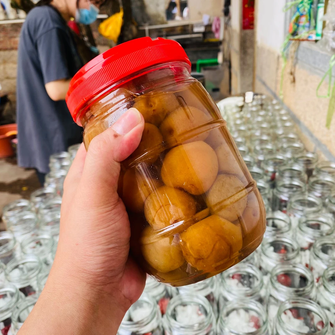 莆田腌青梅夏天解暑必备梅子罐头农家手工腌制梅子