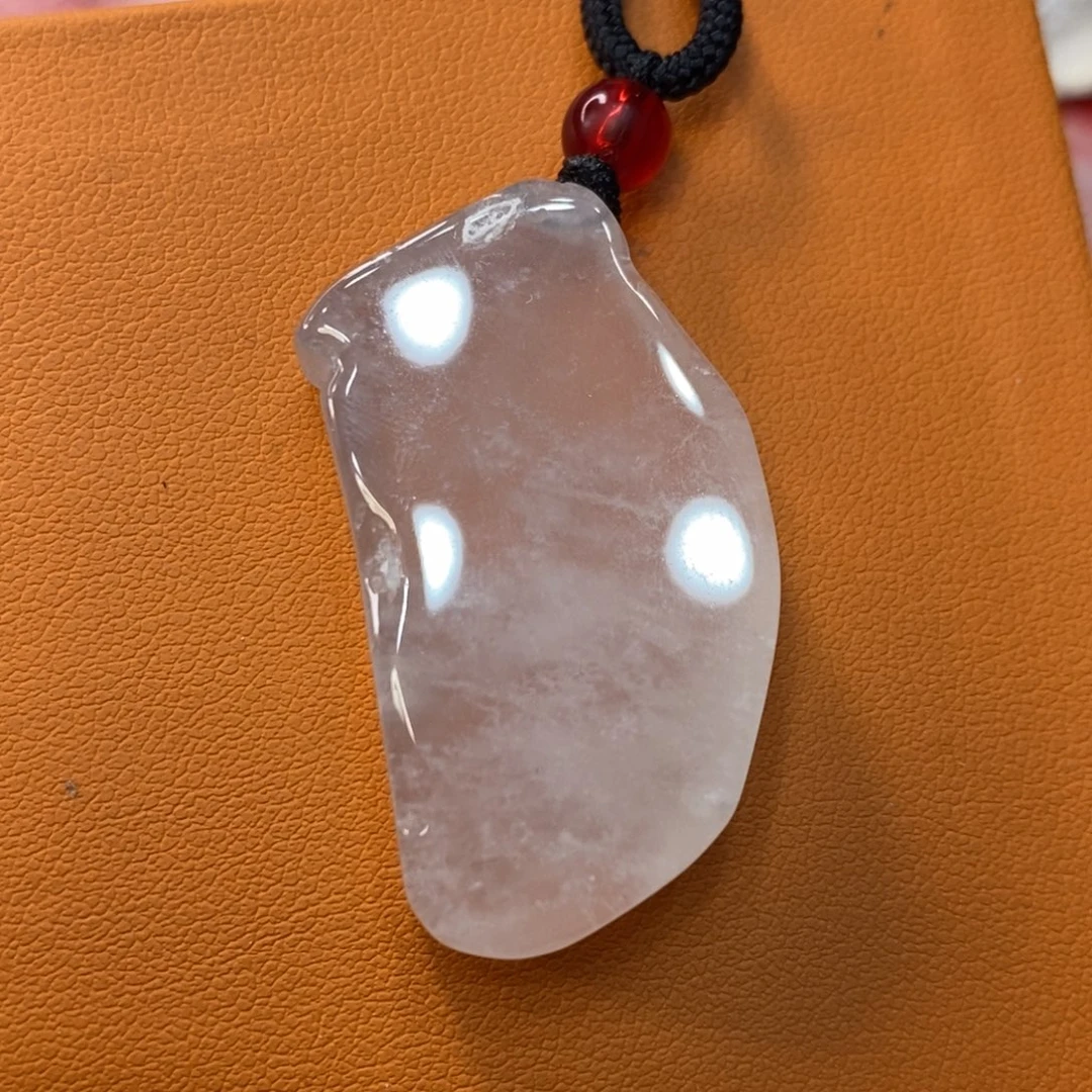 石英质玉未镶嵌吊坠