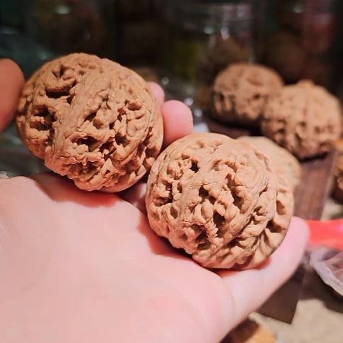 亳***生吊坠文玩核桃46粗筋