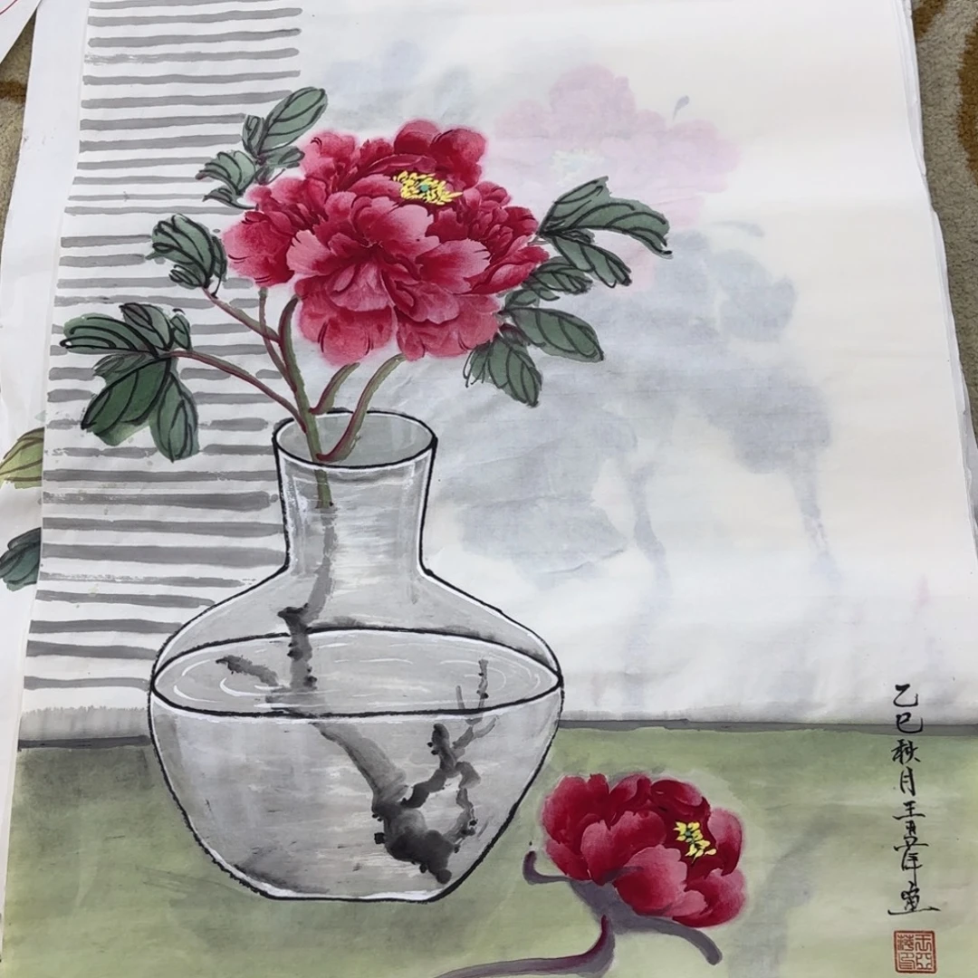 国画国画王亚平老师作品刘