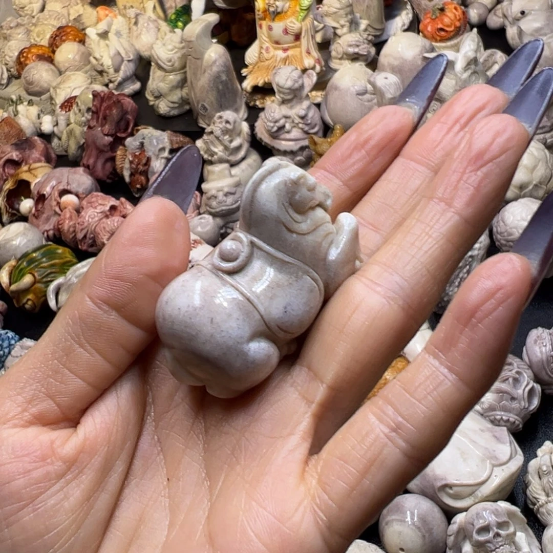 霜***。鹿骨手串/手链鹿角