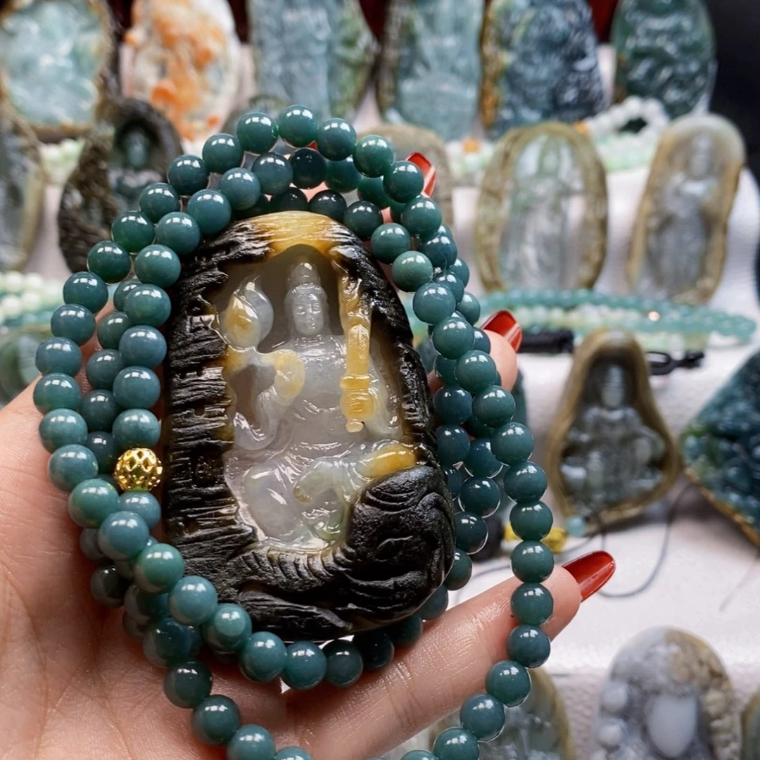 未镶嵌定制翡翠语*翡翠定制料