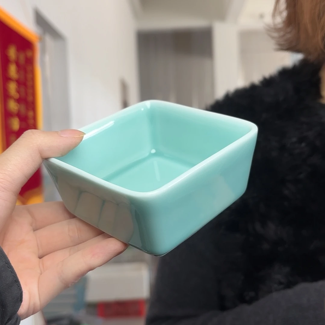 龙泉云间青瓷小米茶器