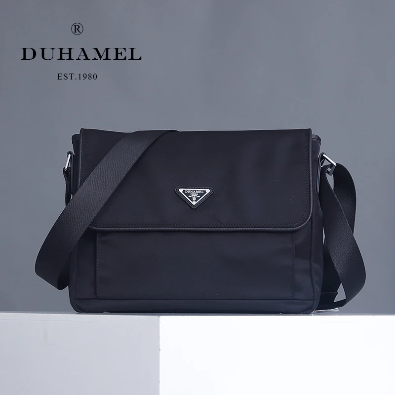 【直播间83号-141203】单肩包男包休闲斜挎包帆布横款