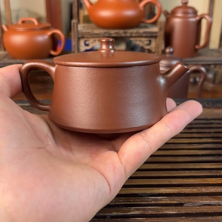 茶壶紫砂原矿紫砂手工制作