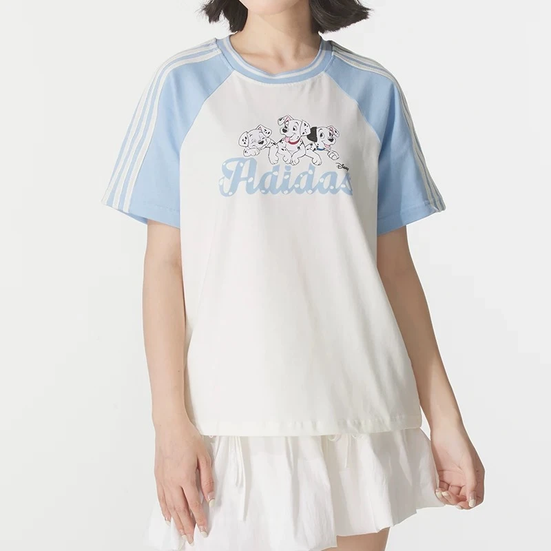 adidas/阿迪达斯三叶草女新款【商场同款】运动休闲短袖 KG6698