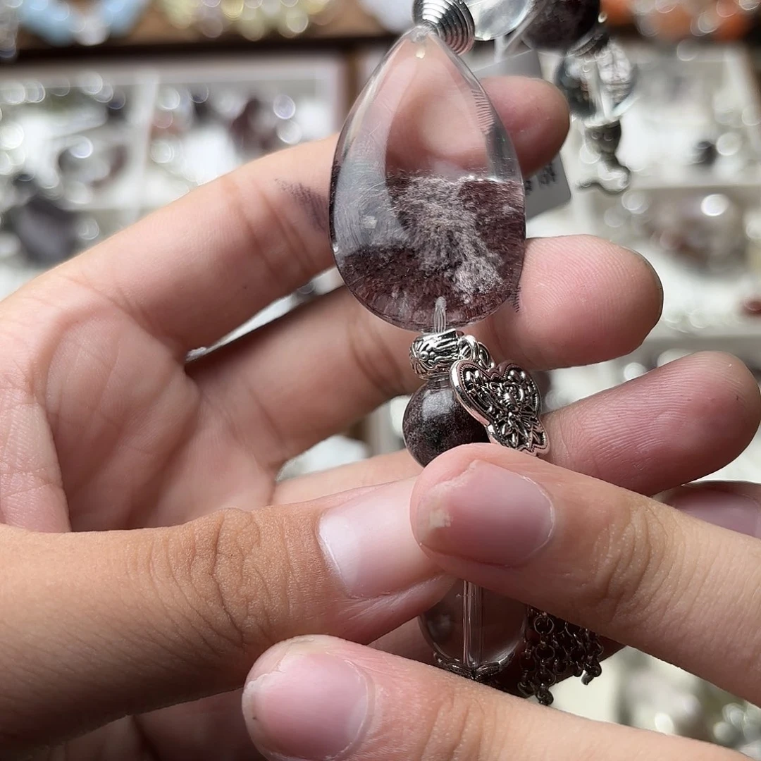 水晶手链合金是***兔水晶