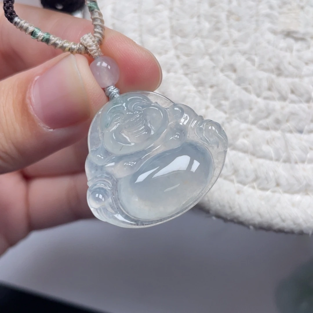 翡翠未镶嵌颈饰天然A货缅甸翡翠