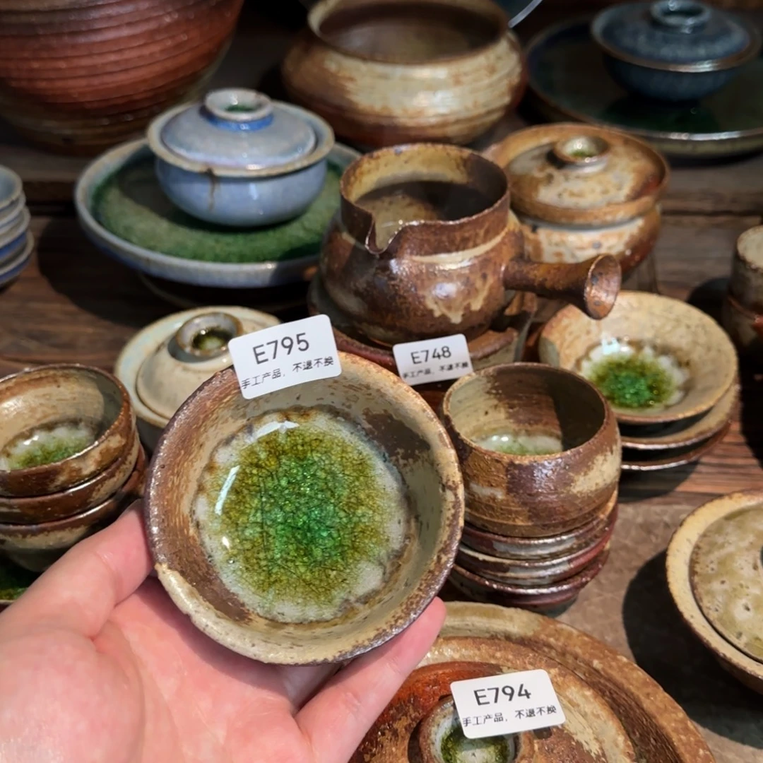 蓝***曦E794 795破碎感泥料非柴烧跑单禁拍