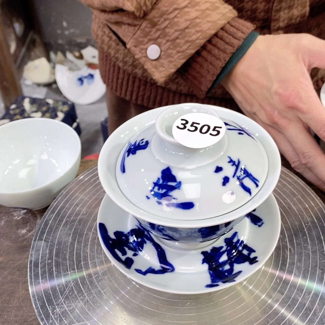 摆件吴义松陶瓷直播间3505