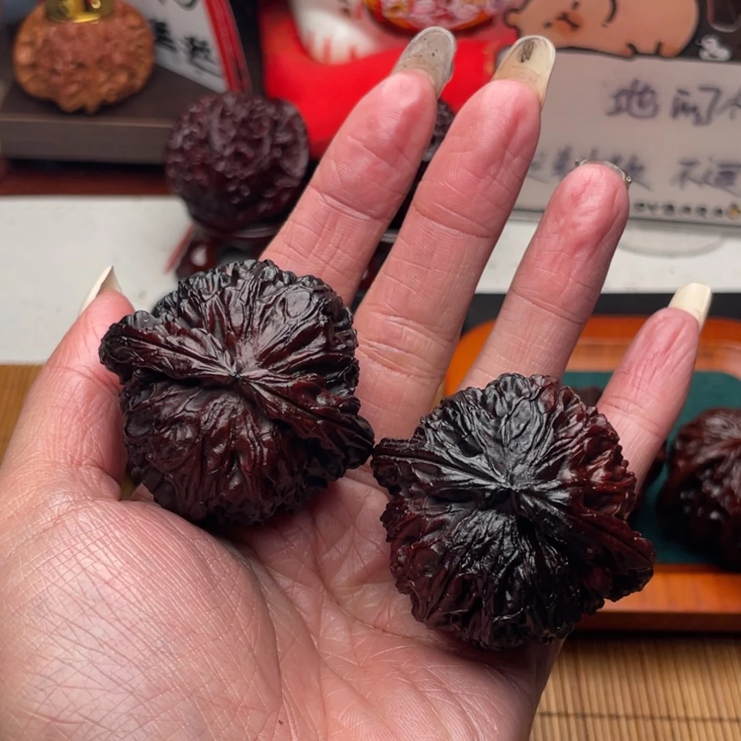 吊坠文玩核桃45球白
