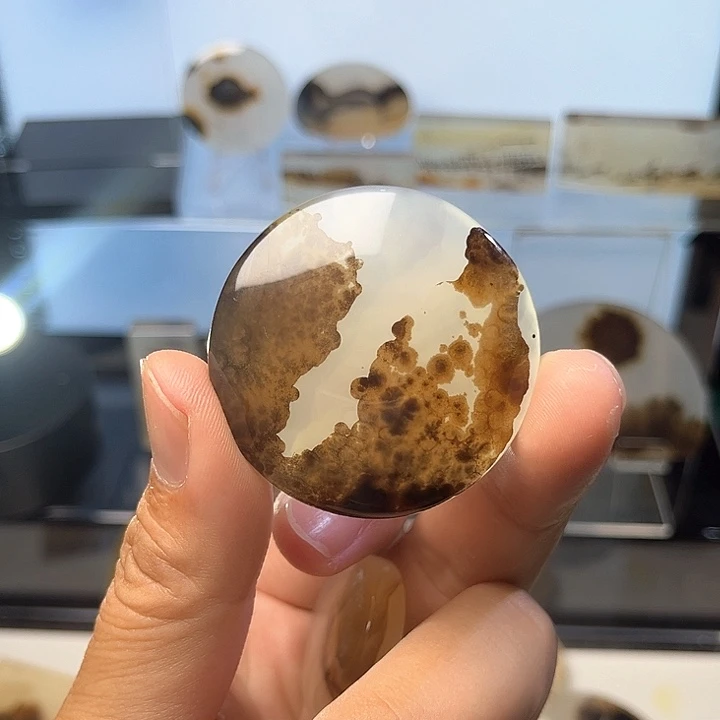 L****玛瑙/玉髓未镶嵌吊坠(不含链)