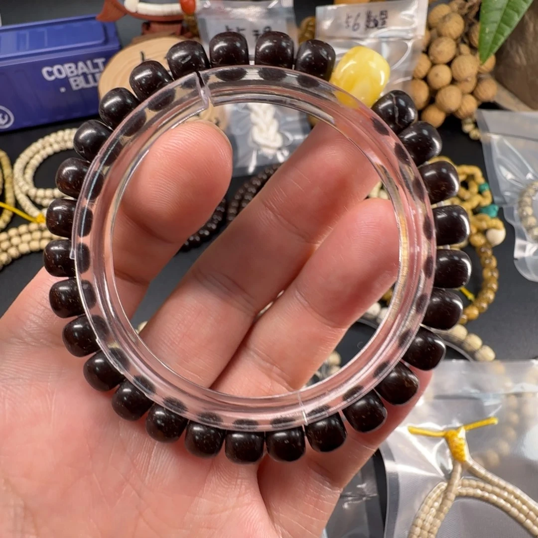 吊坠星月菩提87原生态黑金椰蒂