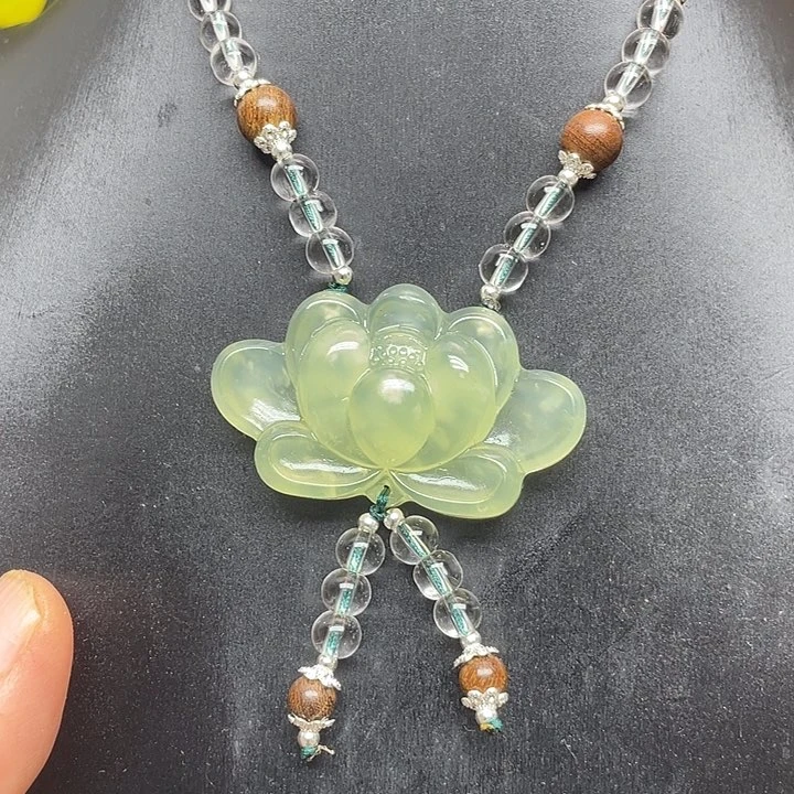 未镶嵌岫玉吊坠吊坠