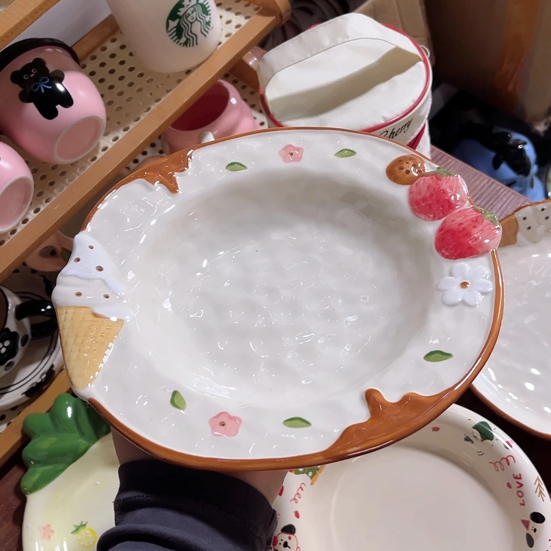 海派甜心陶瓷餐具9寸