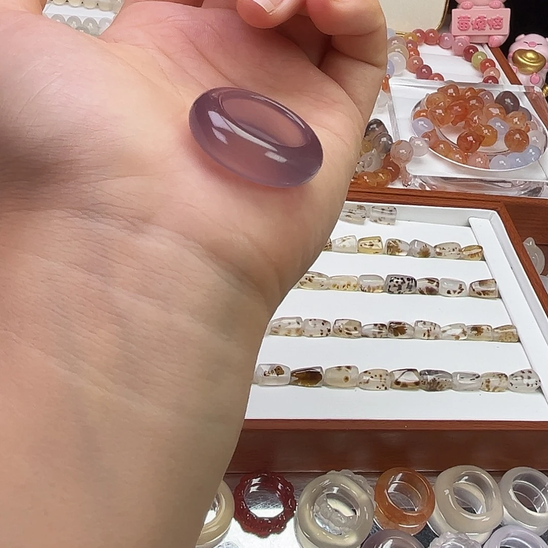 戒指未镶嵌玛瑙/玉髓5 号直径18.5