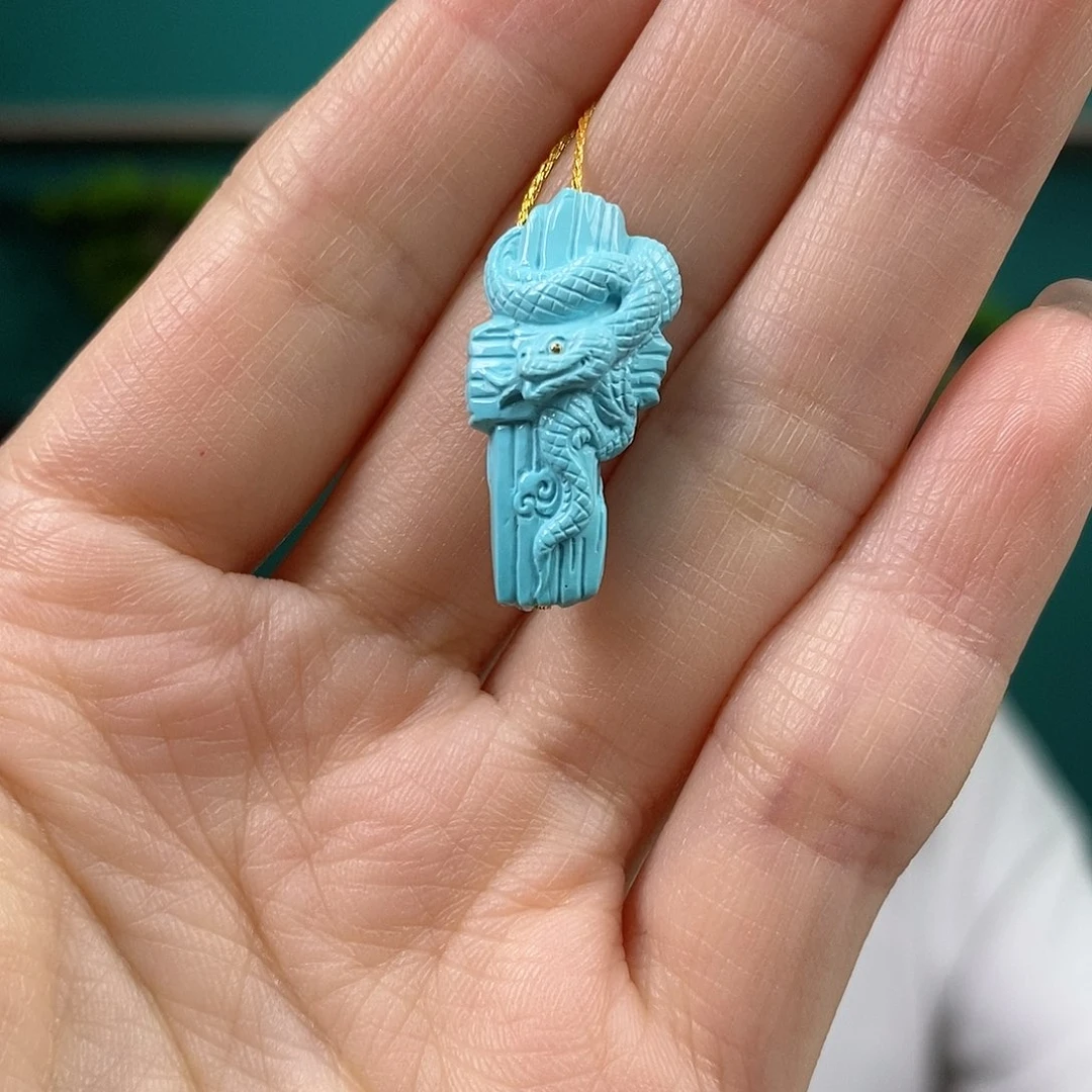 合金绿松石珠宝奇石