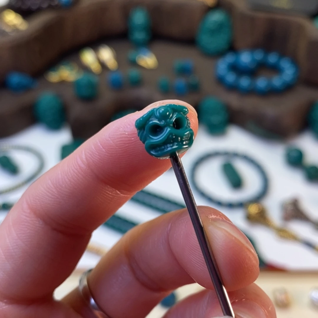 DIY琉璃地狱色10mm男爵