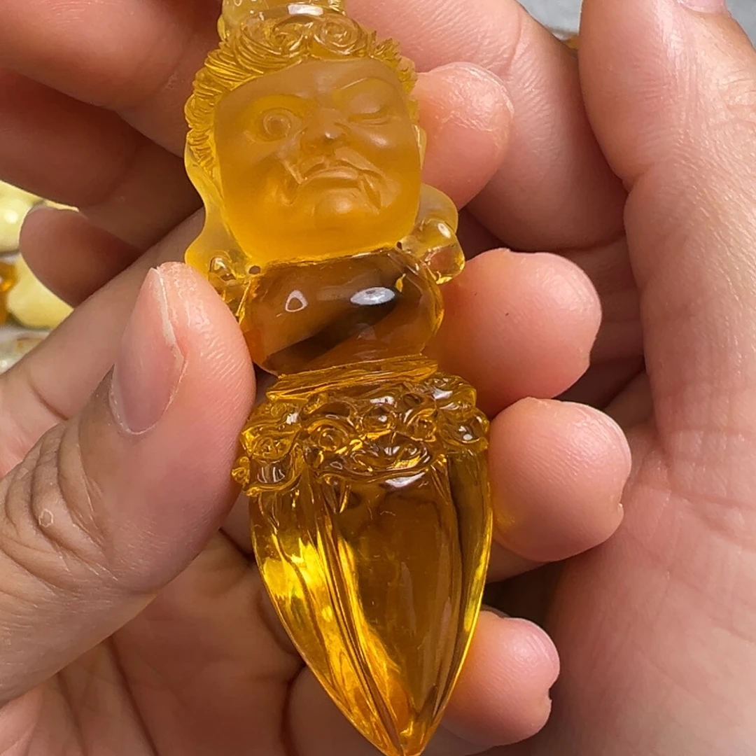 鹿***笙琥珀未镶嵌裸石琥珀