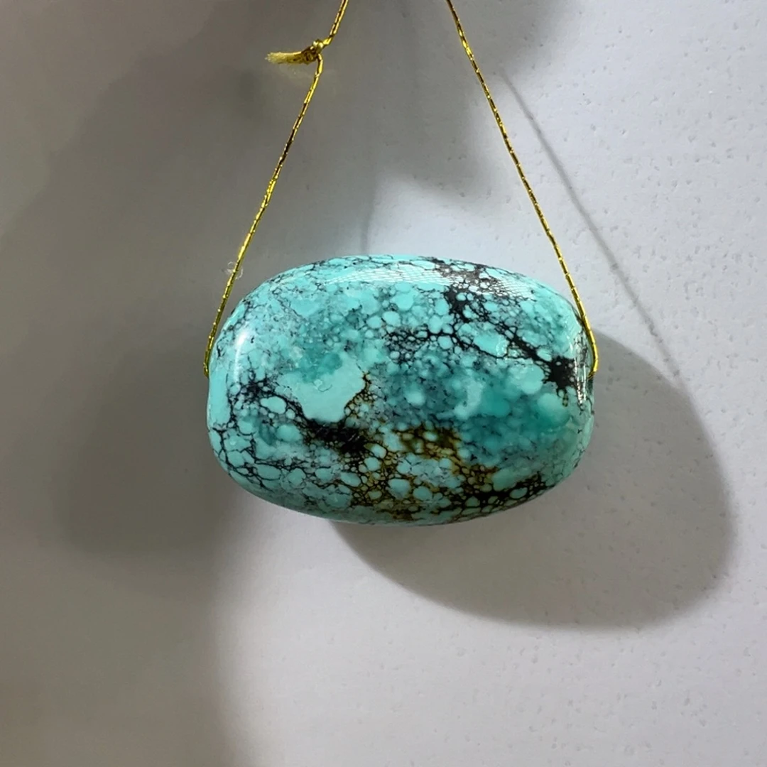 绿松石未镶嵌挂件