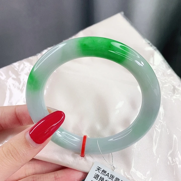未镶嵌手镯翡翠57圈