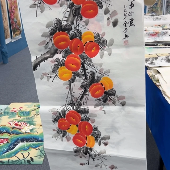 国画绘画作品请欣赏展示