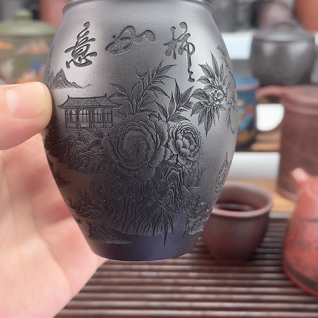 紫砂茶杯高档紫砂茶具套装