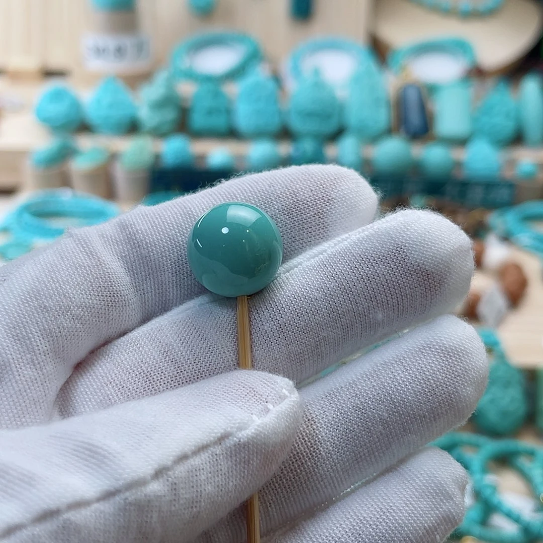 未镶嵌绿松石珠宝奇石