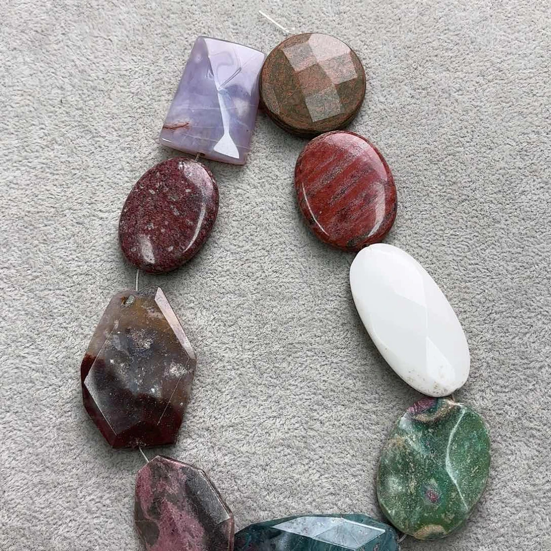 玛瑙/玉髓未镶嵌珠宝半成品12