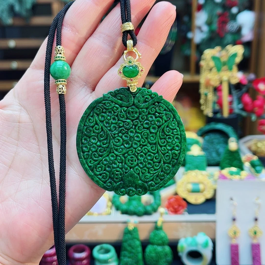 颈饰合金翡翠48小时鉴赏期