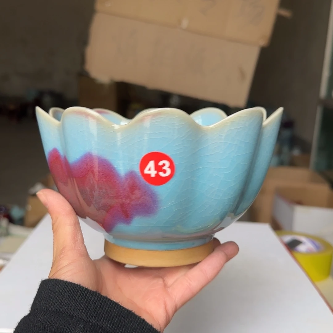 陶摆件郑家钧瓷摆件微瑕