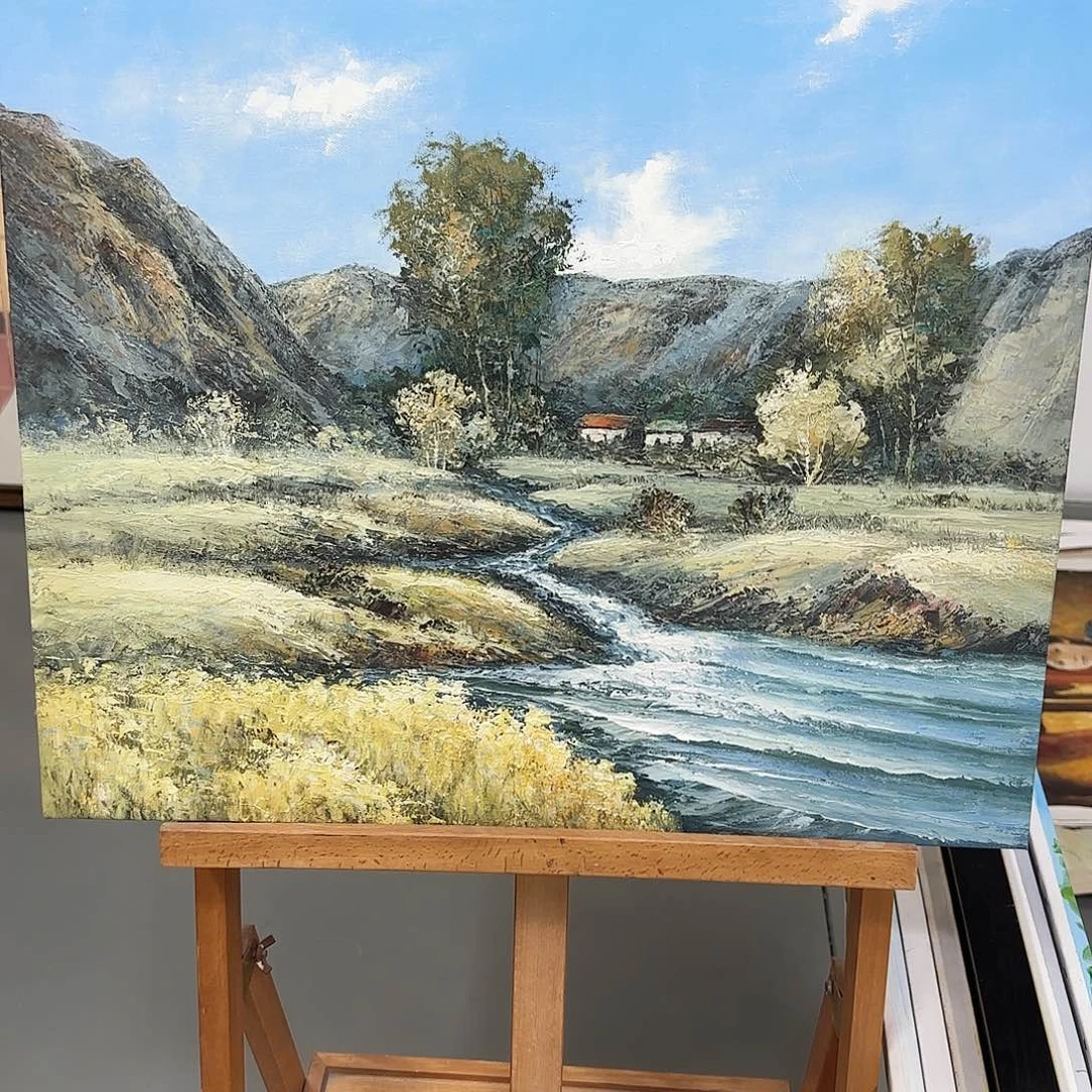 高端手绘艺术油画