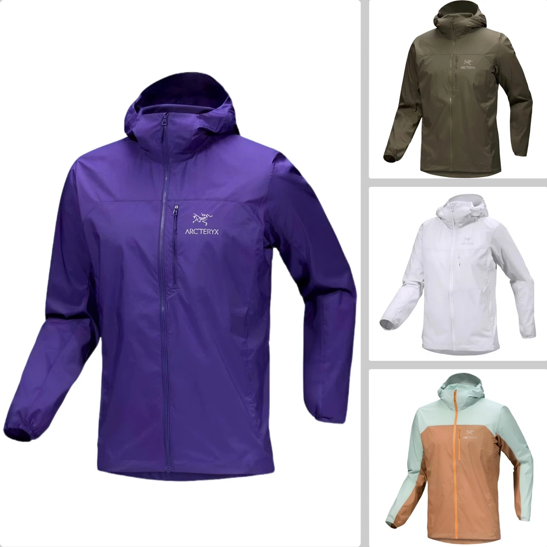 【夏季狂欢】始祖鸟Squamishhoody紫色风壳防晒服男女同款（外套）