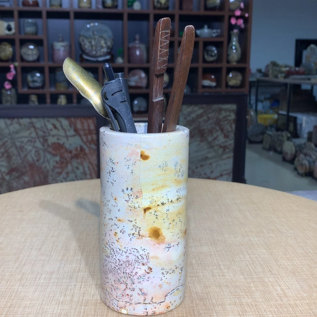 紫砂广西国画石摆件，收藏观赏