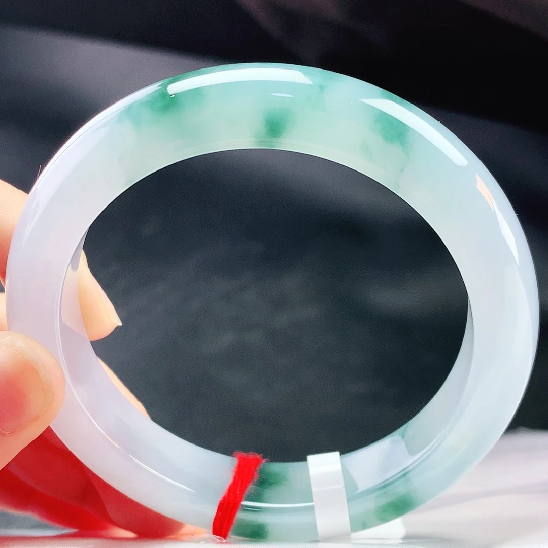 未镶嵌手镯翡翠60+圈