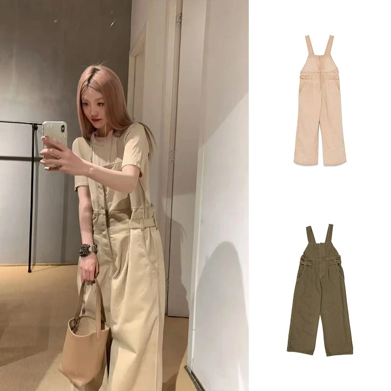 全新未使用 Uma Wang 水洗阔腿背带裤 UP3039-UW200/UP3039-UW600