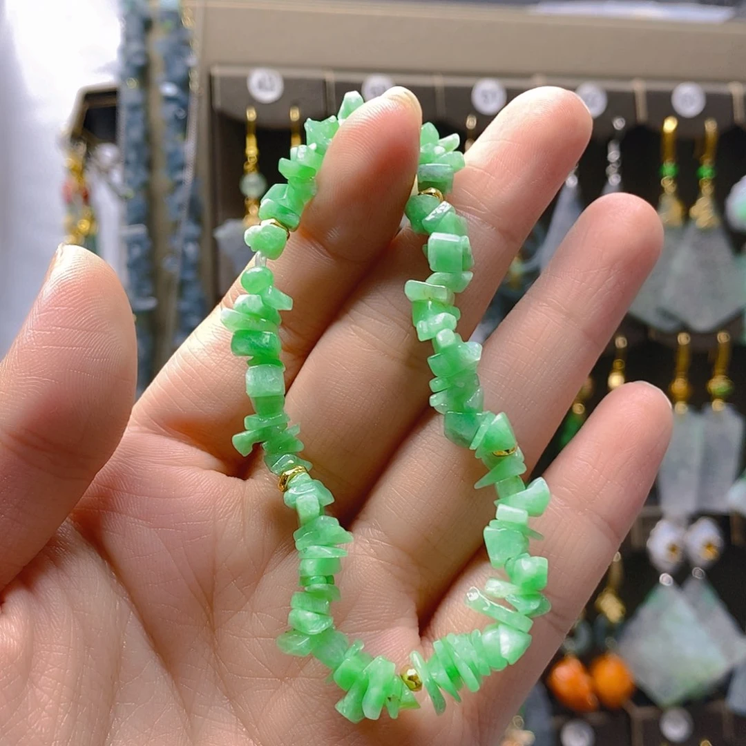 未镶嵌翡翠耳饰翡翠