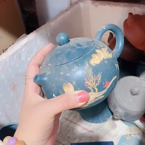 茶壶紫砂宜兴紫砂全手工制作