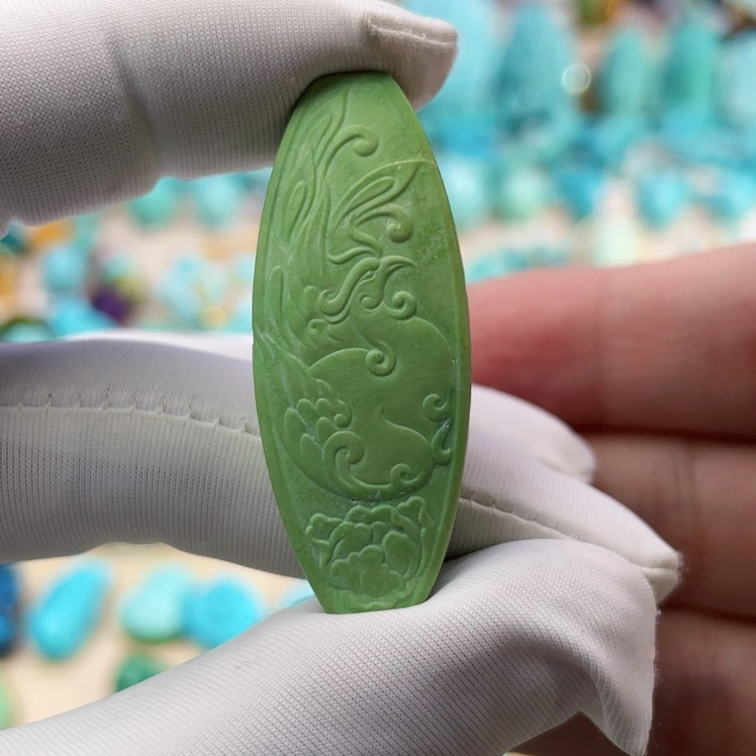 绿松石珠宝奇石未镶嵌