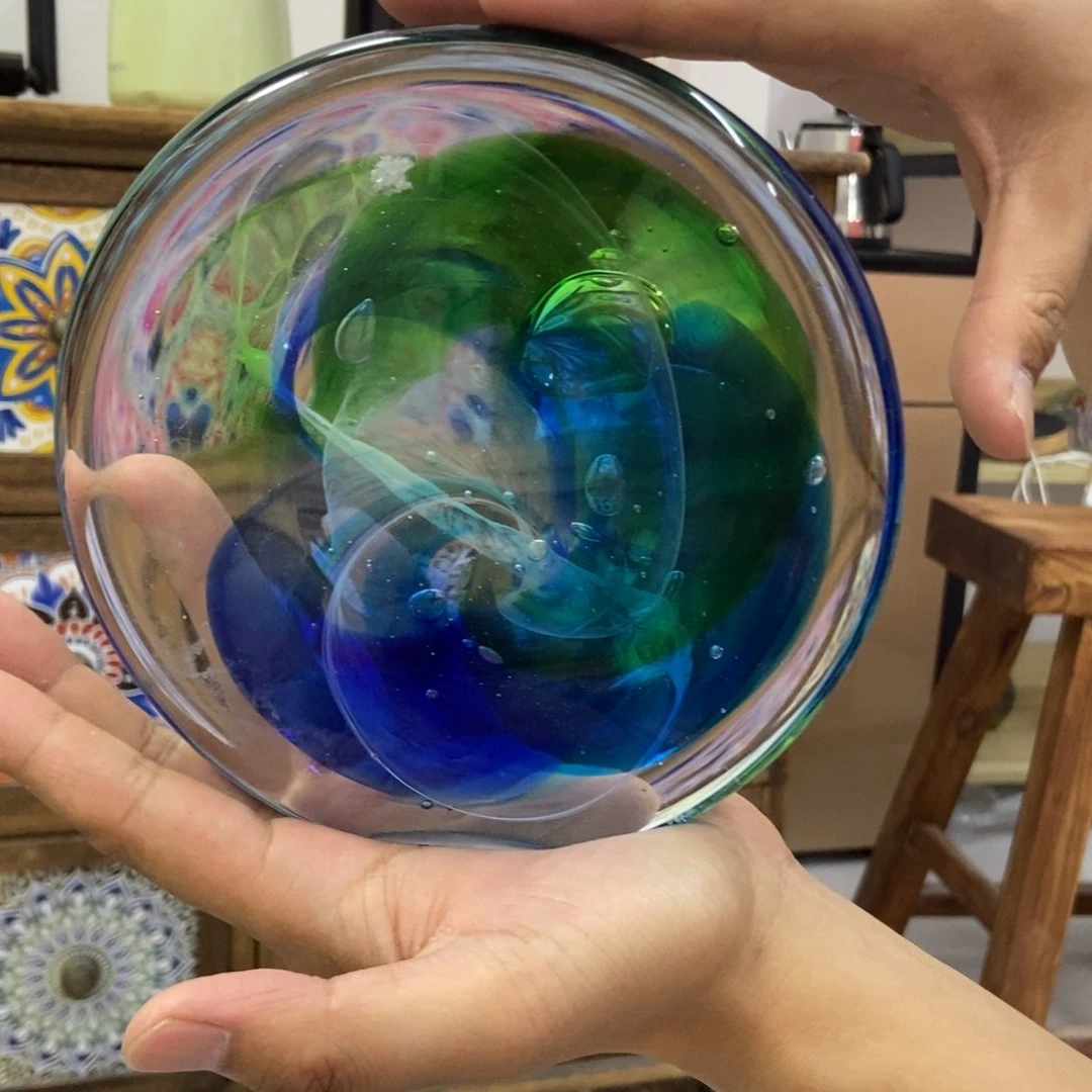 琉璃手工艺品结晶