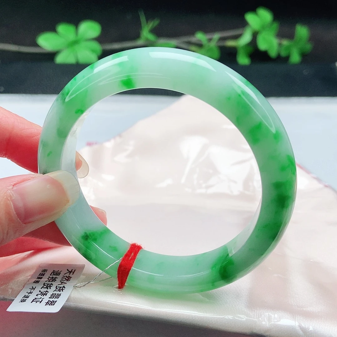 未镶嵌手镯翡翠56圈