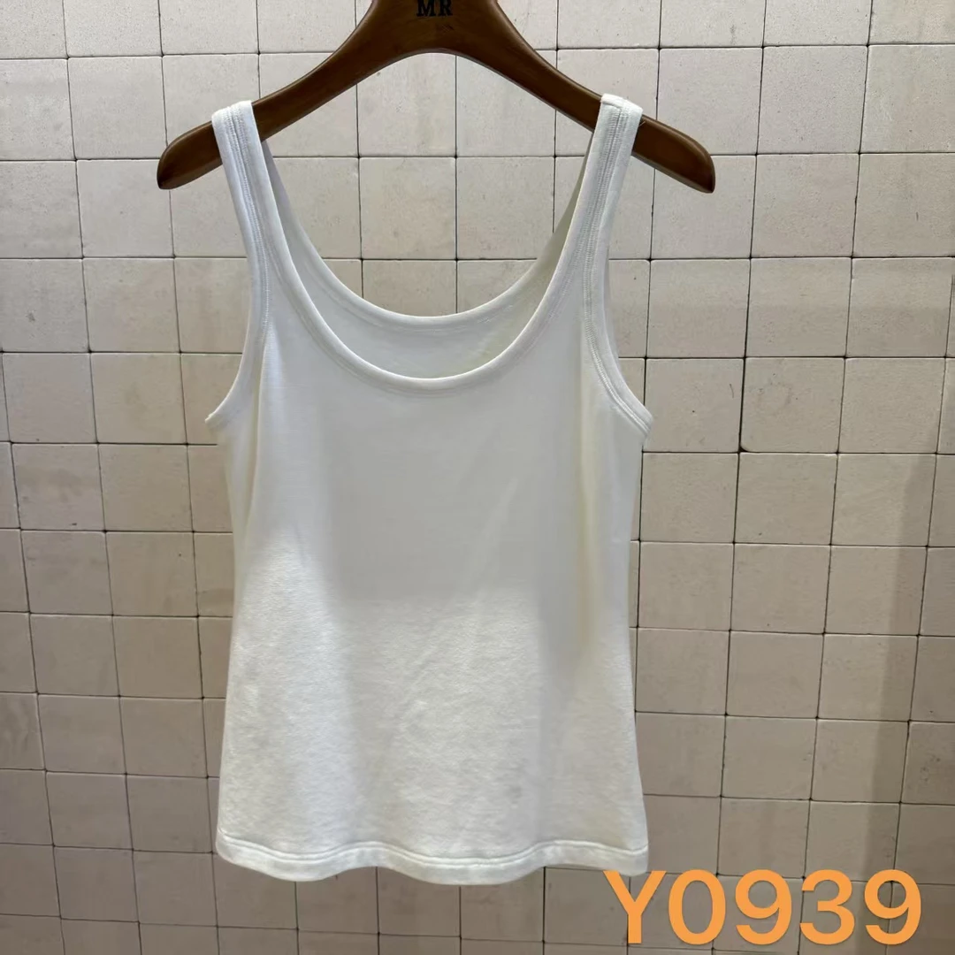 【YILI显瘦女装】棉针织极简风修身型内搭简约背心Y0939