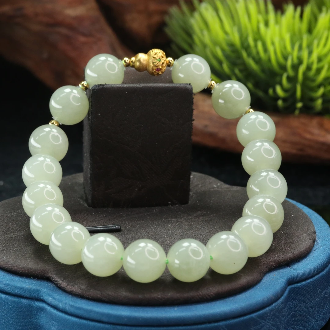 3和田玉S925晴水手串/800353北京中保拍卖