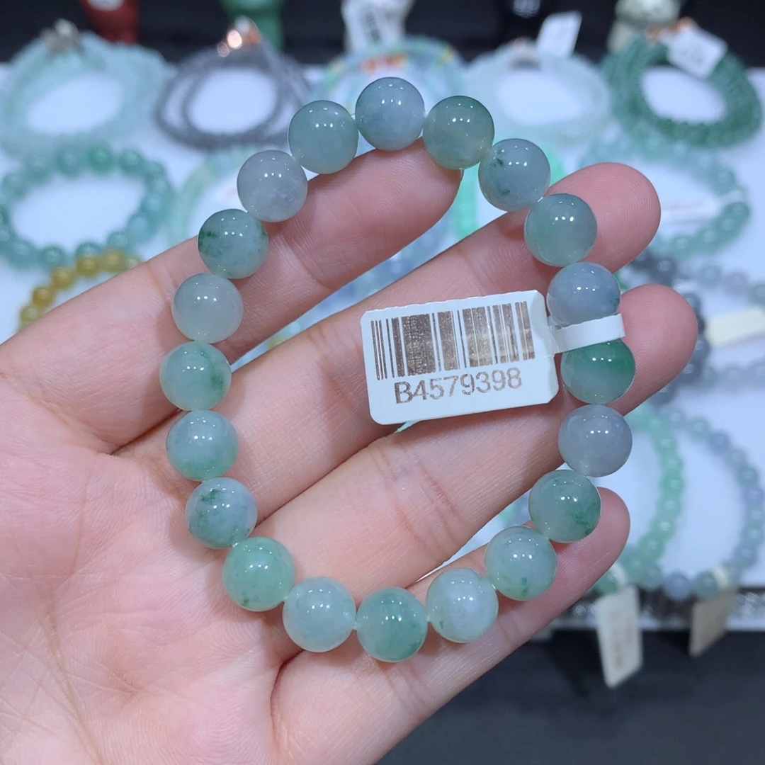 未镶嵌手串翡翠天然