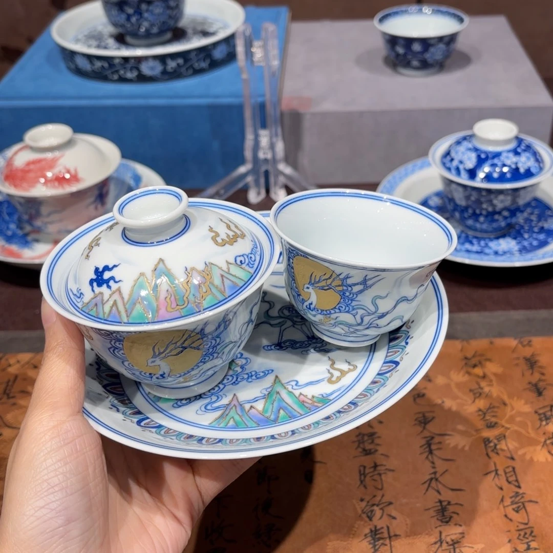 瓷片行**疆景德镇纯手工手绘