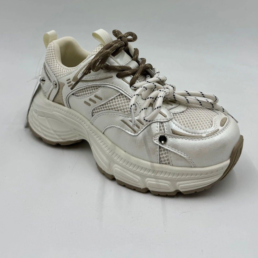 IEF/爱依服2024新款春季女低帮厚底运动鞋5928-25601-