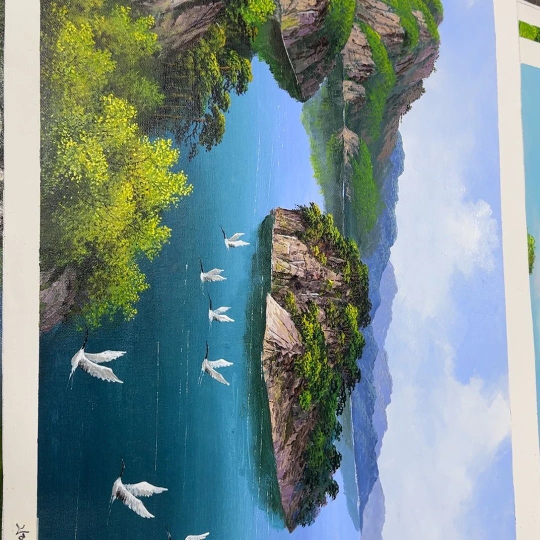 油画你在我心里是一