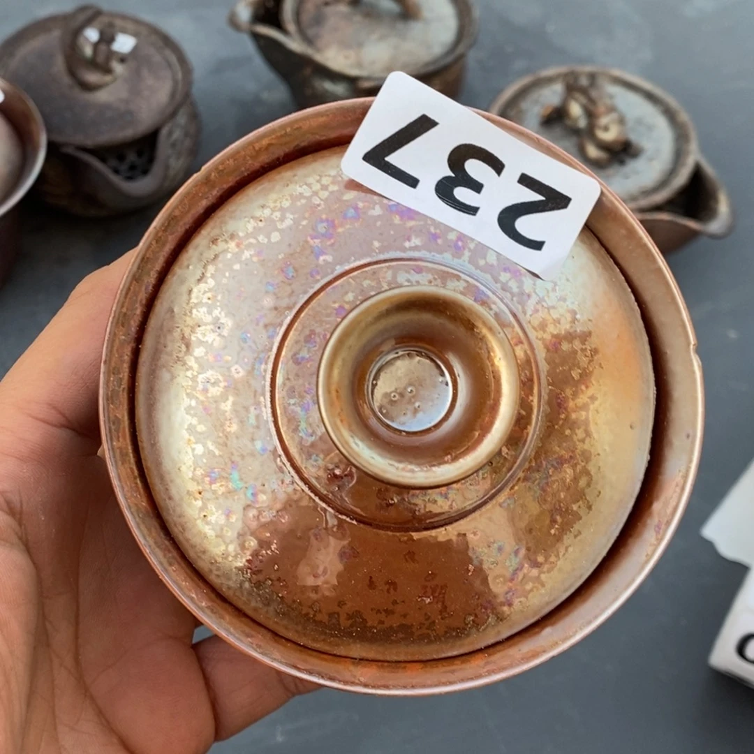 柴烧茶具陶瓷杯子