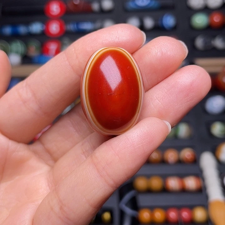 再***别玛瑙/玉髓颈饰未镶嵌枣珠配饰